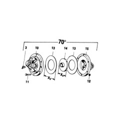 Tarcza centrująca, D-80 mm, W2 900001 Walterscheid 8435194012546