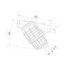 3352092 Filtr ciśnieniowy 3" 32 Mesh Arag 8026834305045