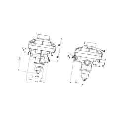 Zawór sterujący przyczepy 4712080000 Wabco 4057875217589