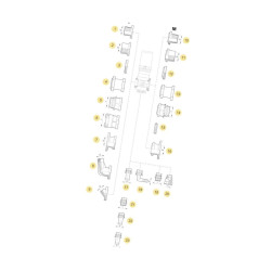 Zawór Sekcyjny On-Off 7s Proporcjonalny Siwy Do Węża 25mm Arag 8026834331532