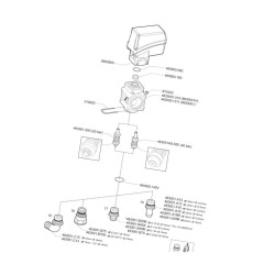 Zawór Sekcyjny Pojedynczy Belki Elektryczny On/Off Arag 8026834329607
