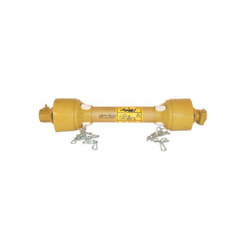 Wałek PTO T80 1240 Nm, L-860 mm 1i3/8"Z6-1i3/8"Z6 Comer T800860