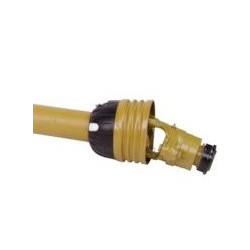 Wałek PTO T60 830 Nm, kołek ścinany i jednokerunkowe praw L-1610 mm 1i3/8"Z6-1i3/8"Z6 Comer T601610ENC12RB2