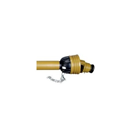 Wałek PTO T60 830 Nm, sprzęgło jednokierunkowe prawe L-1610 mm 1i3/8"Z6-1i3/8"Z6 Comer T601610ENC12R12