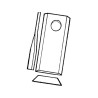 Nożyk 98x42x4 otwór 16,25mm prawy wzór 6R Vicon 360984240L16.25O