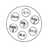 Gniazdo 7 - biegunowe 8JB001939001 Hella 4082300193299