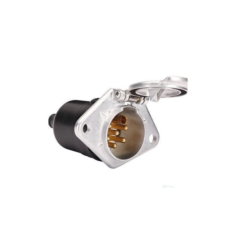 Gniazdo metalowe 7-biegunowe, 8JB003834021 Hella 4082300193404