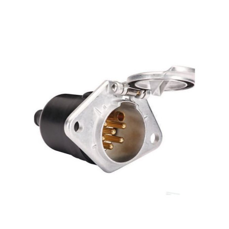 Gniazdo metalowe 7-biegunowe, 8JB003834021 Hella 4082300193404