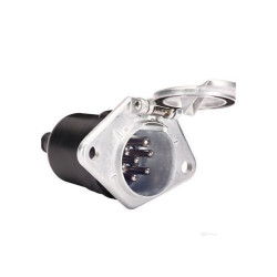 Gniazdo metalowe 7-biegunowe, 8JB003833011 Hella 4082300193374