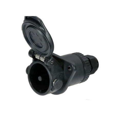 Gniazdo 7 styk. ABS EBS 8JB007645021 Hella 4082300178616