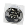 Gniazdo wtykowe 7-styk. metal LA74000 Ajba 8716106646630