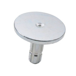 Końcówka wału z kołnierzem ślepym, 1 3/8 Z6, L-110 mm, D-120 mm