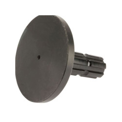 Końcówka wału z kołnierzem ślepym, 1 3/8 Z6, L-110 mm, D-120 mm