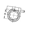 Tuleja profilowana Walterschei 1615101 Walterscheid 8435194012645