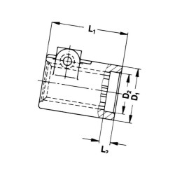 Tuleja profilowana Walterschei 1615101 Walterscheid 8435194012645