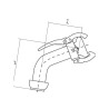 Comer Kolano 45° KKM/KKV Perrot, 4"