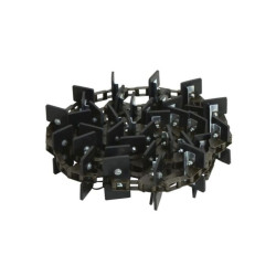 Claas 000654738K, 654738K, Łańcuch transportowy 38.4R komplet, łopatek 27szt. 80x110x11 Elite 5700033344830