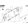 Końcówka drążka kierowniczego 0011637450 Claas 0003196390