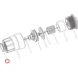 TeeJet CP63381PUR Membrana antykapacza fi 24,0mm do TeeJet 56720
