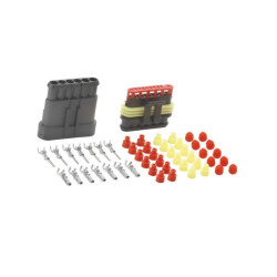 Zestaw końcówek przewodu SuperSeal, komp 8KW744810801 Hella 4082300178791