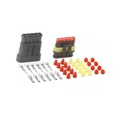 Zestaw końcówek przewodu SuperSeal, komp 8KW744809801 Hella 4082300178784