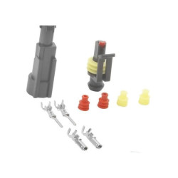 Zestaw końcówek przewodu SuperSeal, komp 8KW744805801 Hella 4082300178647
