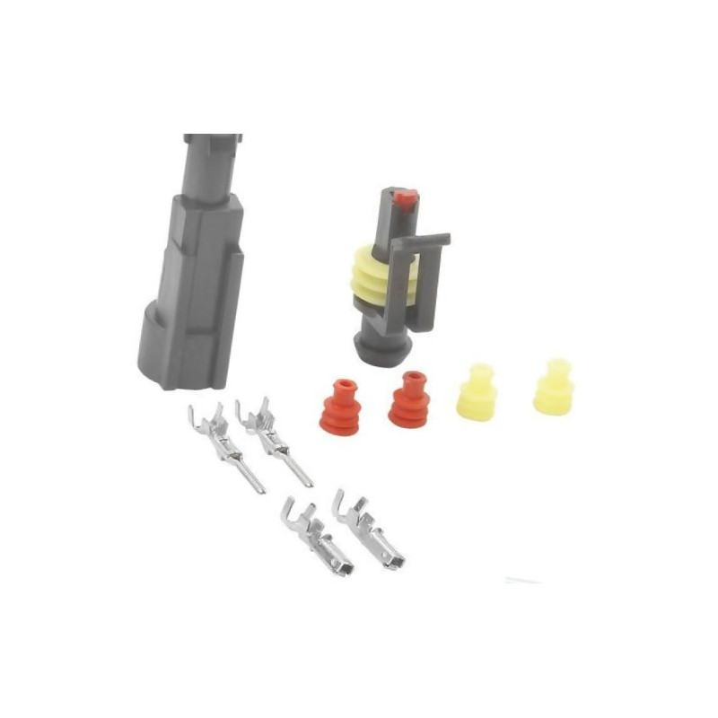 Zestaw końcówek przewodu SuperSeal, komp 8KW744805801 Hella 4082300178647