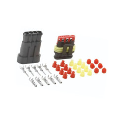 Zestaw końcówek przewodu SuperSeal, komp 8KW744808801 Hella 4082300178678