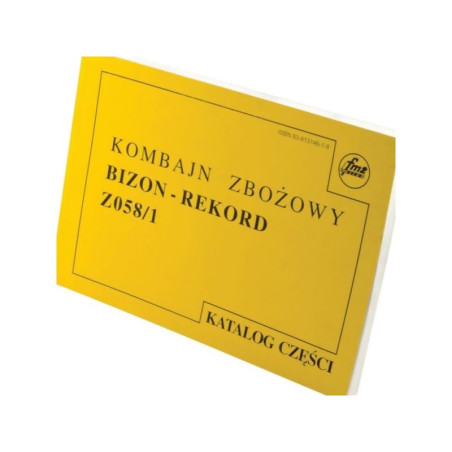 Katalog części Kombajn zbożowy, pasuje do Bizon, Z-058
