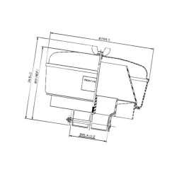 Filtr wstępny, kompletny PBH000823 Donaldson 0742330002810