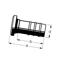 Złącze żeńskie systemu Bauer 6"do węża 152 mm