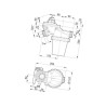 Filtr Ssawny 1i1/2" Inox 50mesh Wkład Niebieski Arag 8026834054721