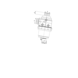 Filtr ssawny Arag 1i1/2" 32 Mesh wkład Inox czerwony 3142462