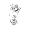 Filtr Arag ssawny 1i1/4" 32mesh wkład Polypr. czerwony H24mm 3122058