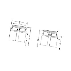 Łożysko wałeczkowo-stożkowe L4464390021 Timken 0053893294391