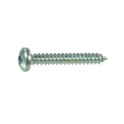 Blachowkręt z łbem soczewkowym i nacięciem krzyżowym PZ ocynk , 3,5 x 16 mm