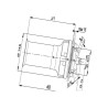 Mieszadło zbiornika 2 mm 502053AKB Arag 8026834147201