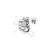 Wkład łożyska RAE17NPPB INA/FAG 4012802800616