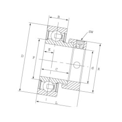 Łożysko napinające RA012NPP INA/FAG 4012802472189