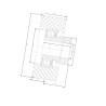 Łożysko napinające, z gumowym RCSMB2565FA106 INA/FAG 4012802801408