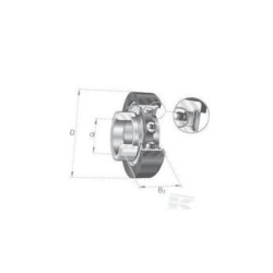 Łożysko napinające RCR RCRA2046FA106 INA/FAG 4012802790092