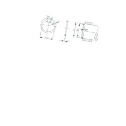 Pierścień zabezpieczający wału WRE150 IDC ® 1115-151150