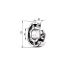 Łożysko kulkowe 60x95x18 , 6012C3 -INA/FAG