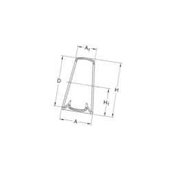 Obudowa łożyska z blachy stal. 7500P62 SKF 7316570879049