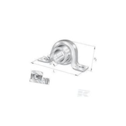 Łożysko stojak.z blachy kompl. PB12 INA/FAG 4012802792966