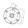 Piasta SKF 7500BAA0006