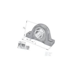 Obudowa łożyska GGASE03 INA/FAG 4012802781243