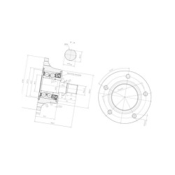 Piasta NSK AHU30140A01