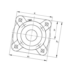 Obudowa łożyska F510WBL INA/FAG 4012801213073