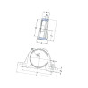 Obudowa łożyska 7500SYJ516 SKF 7316570402926